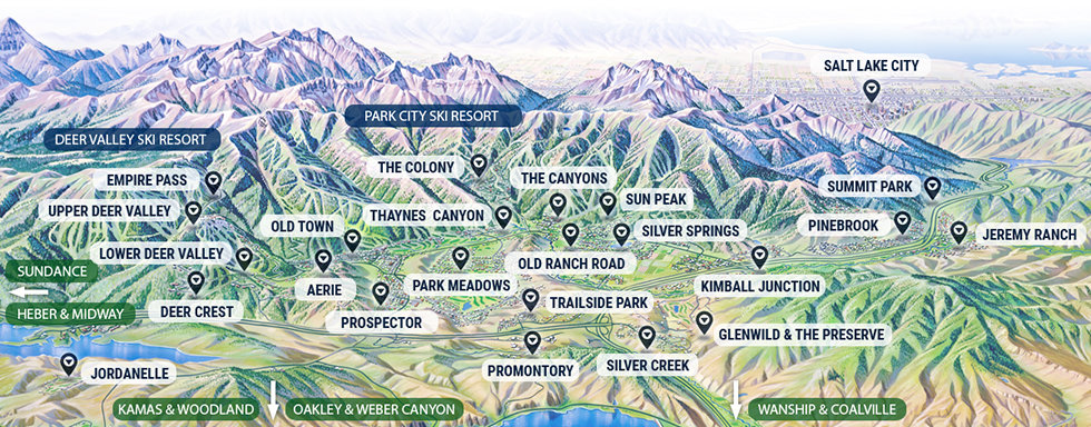 Park City Communities Map