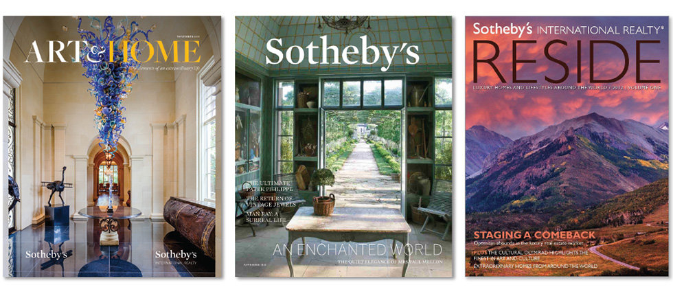 Sotheby's global and regional magazines