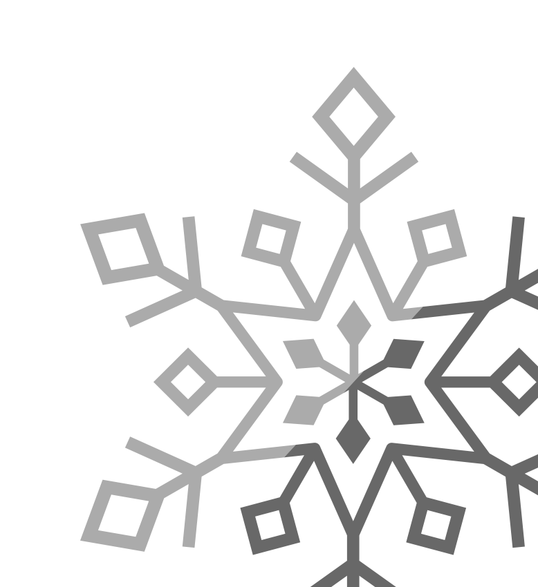 Luxury Snowflake Watermark