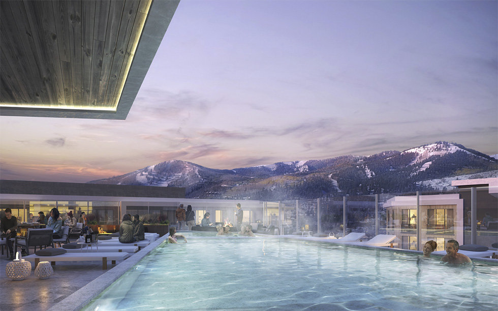 pendry residences park city roof top pool